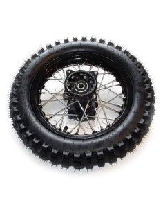 RUEDA TRASERA COMPLETA 12"
