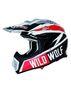 Casco cross Shiro WILD WOLF 