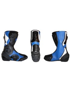 Botas supermotard / asfalto AZULES