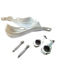 Cubremanos aluminio 22/28mm blanco