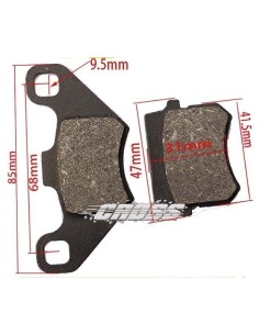 Pastillas de frenos D3 Miniquad Kf8