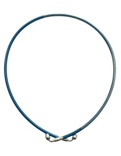 Latiguillo metalico 1100mm azul