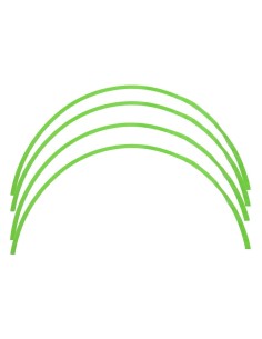 Cintas verde fluor para llantas