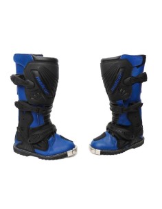 Botas de cross infantiles azul