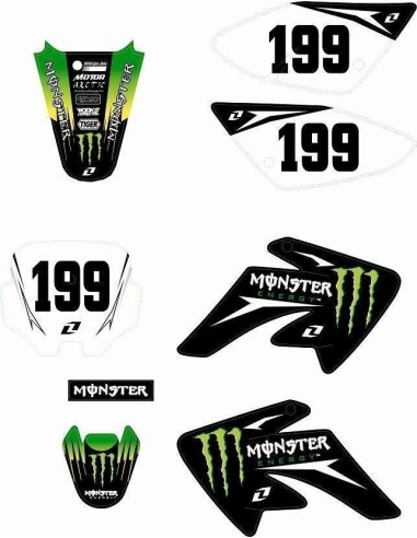 PEGATINAS MONSTER ENERGY CRF70