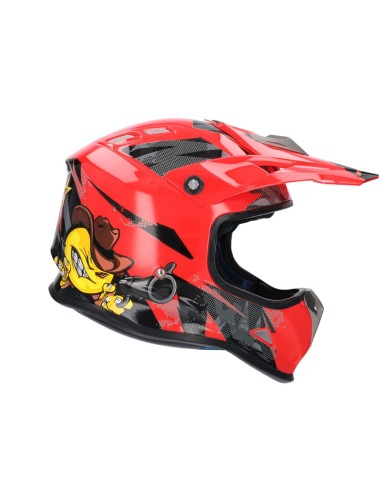 Casco shiro MTR MX-306 rojo