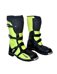 Botas de cross AMARILLO FLUOR